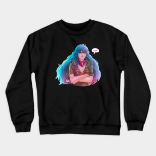 "Darling!" - Lum Sticker Crewneck Sweatshirt